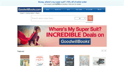 Desktop Screenshot of goodwillbooks.com